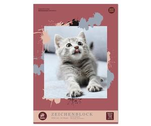 Edition Dürer blocco da disegno A2 10 fogli 100 g/m² perforati, blocco da colorare per bambini e adulti