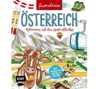 Edition Michael Ausmalreise Österreich: Ein entspannendes Ausmalbuch (Tascabile)