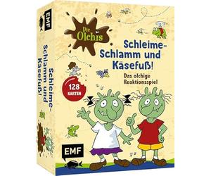 Edition Michael Fischer / EMF Verlag Spillo per Carte: Die Olchis, Schleime-Schlamm und Käsefuß!: Das olchige Reaktionsspiel mit 128 Karten für 2-6 Persone ab 5 Jahren