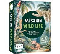 Edition Michael Fischer Gioco di Carte: Mission: Wild Life. Il Gioco con 128 Carte e Oltre 80 emozionanti sfide da 10 a 100 Anni, Bianco