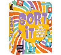 EDITION MICHAEL FISCHER Kartenspiel: Sort it - Wer schlecht Sortiert, verliert!: Das lustige Partyspiel ab 10 Jahren: Wie ästhetisch Ist Eigentlich Eine Klobürste? und Wie nützlich Ein Kaktus?