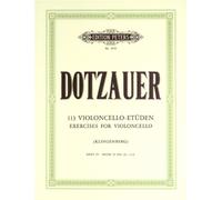 EDITION PETERS DOTZAUER FRIEDRICH - 113 EXERCISES VOL.4 - CELLO Tuition books & learning materia Cello
