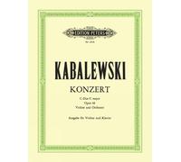 EDITION PETERS KABALEVSKY DMITRY BORISOVICH - CONCERTO IN C OP.48 - (Tascabile)