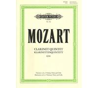 EDITION PETERS MOZART WOLFGANG AMADEUS - CLARINET QUINTET IN A K.581 - CLARINET(S) AND OTHER INSTRUMENTS Classical sheets Clarinet