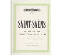 EDITION PETERS SAINT-SA?NS C. - INTRODUCTION ET RONDO CAPRICCIOSO OP. 28 - VIOLON ET PIANO Classical sheets Violin
