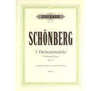 EDITION PETERS SCHOENBERG ARNOLD - 5 ORCHESTRAL PECES OP.16 - PIANO 4 ANDS