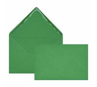 Edition Seidel 25 buste verdi premium, formato simile al B6, 12,0 x 17,5 cm, 80 g/m² (Verde, 25 pezzi)