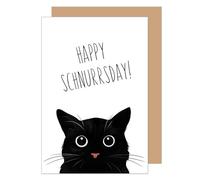 Edition Seidel Biglietto di auguri di compleanno con busta, biglietto di auguri con scritta in lingua tedesca "Happy Birthday" (G3632 SW024)