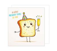 Edition Seidel Biglietto di auguri di compleanno quadrato con busta. Happy Birthday Billet uomo donna humor divertente (GQ182 SW024)