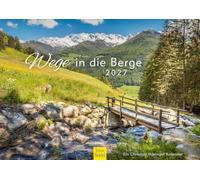 Edition Seidel Calendario di alta qualità per le montagne 2027, formato DIN A3. Calendario da parete tedesco Germania Italia Alto Adige Alpi alpini panorama natura escursionismo Christian Müringer