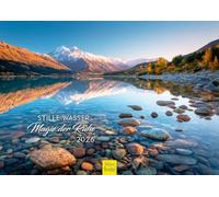 Edition Seidel Calendario Premium acqua silenziosa - magia della tranquillità 2026 formato DIN A4 calendario da parete mare oceano spiaggia costa acqua natura relax