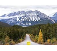 Edition Seidel Calendario Premium Affascinante Canada 2026 formato DIN A3 da parete Nord America Toronto Ottawa Ouébec Niagara Cascate Rocky Mountains