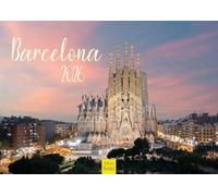 Edition Seidel Calendario Premium Barcelona 2026 formato DIN A4 da parete Spagna Catalogna Picasso Metropole Skyline