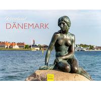 Edition Seidel Calendario Premium Danimarca 2026 formato DIN A3 da parete Scandinavia Copenaghen Piccola sirena Mare del Nord Mar Baltico Peter Schickert