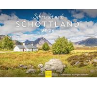 Edition Seidel Calendario Premium Desiderio della Scozia 2026, formato DIN A4, da parete Europa Regno Unito Highlands Isle of Skye Christian Müringer