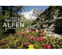 Edition Seidel Calendario Premium Fascino Alpi 2026 formato DIN A3 da parete Europa Francia Germania Austria Svizzera Italia Montagne Peter Schickert