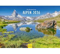 Edition Seidel Calendario Premium Il mondo delle montagne delle Alpi 2026 formato DIN A4 Calendario da parete Europa natura montagna Germania Austria Italia Francia