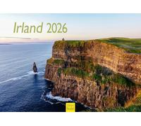 Edition Seidel Calendario Premium Irlanda 2026 formato DIN A3 da parete Europa Ireland Dublino isola verde mare parco nazionale