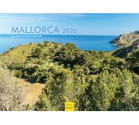 Edition Seidel Calendario Premium Maiorca 2026 formato DIN A3 da parete Europa Spagna Palma Baleari Isola Mediterraneo Peter Schickert