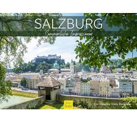 Edition Seidel Calendario Premium Salisburgo Impressioni estive 2026 formato DIN A3 da parete Europa Austria Città della Cultura Mozart Haus Hohensalzburg Melanie Viola