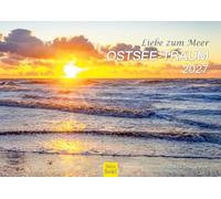 Edition Seidel Premium calendario Amore per il mare Sogno baltico 2027 Formato DIN A3. Calendario da parete tedesco Zingst Ahrenshoop molo scogliere di gesso Andrea Dreegmeyer