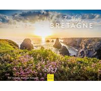 Edition Seidel Premium calendario Bretagna da sogno 2027 Formato DIN A3. Calendario da parete tedesco Europa Francia La Grève Blanche mare costa Christian Müringer