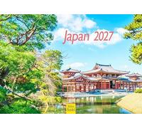 Edition Seidel Premium Calendario Calendario settimanale del Giappone 2027 Formato DIN A5. Calendario da parete tedesco con immagini tradizione e modernità Asia Tokyo Osaka Kyoto Fuji