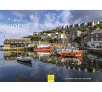 Edition Seidel Premium calendario Impressioni dal sud dell'Inghilterra 2027 Formato DIN A4. Calendario da parete tedesco Inghilterra Londra Tamigi Cornovaglia Oxford Cotswolds Kent Peter Schickert