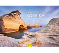 Edition Seidel Premium calendario Impressioni della Corsica 2027 Formato DIN A3. Calendario da parete tedesco Francia isola Capo Pertusato natura montagne costa scoscesa Rainer Mirau