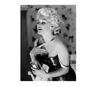 Editions Braun w08046 Affiche FEINGERSH Marilyn Monroe, Chanel No. 5 Carta Grigio 60 x 80