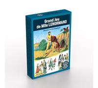 Editions Dusserre | Grand Lenormand - Nuova edizione | Set di 54 Carte Divinatorie di Miss Lenormand | Oracle divinatorio | Istruzioni Trilingue FR/en/DE | Carte Formato 80x120 mm | Custodia Cartone