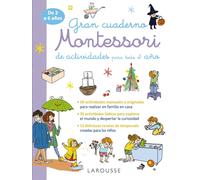 Éditions Larous Gran cuaderno Montessori de actividades para todo el (Tascabile)