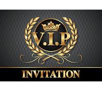 EDITON COLIBRI (10718 FR) VIP Inviti in francese: confezione da 10 biglietti d'invito V.I.P. per il prossimo compleanno del bambino/festa/festa