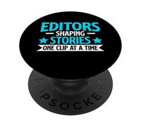 Editor che modellano le storie un clip alla volta Editor video PopSockets PopGrip Adesivo
