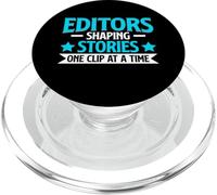Editor che modellano le storie un clip alla volta Editor video PopSockets PopGrip per MagSafe