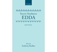 Editor Edda Hattatal Snorri Sturluson (Copertina rigida)