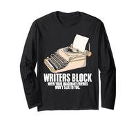 Editore di poesie Romanziere Wordsmith Scrittori d'arte letteraria Maglia a Manica