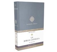 La Biblia Catolica: Biblia de America, tela azul, tapa dura: edicion de apuntes
