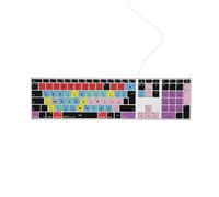 Editors Keys Final Cut Pro Tastiera AB10 Core - Wired USB-C - Retroilluminata - 100+ tasti di scelta rapida codificati a colori - Solo Mac - layout UK/Euro English