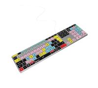 Editors Keys Reason Studios - Tastiera AB10 Core compatibile con cavo USB-C, retroilluminata, oltre 150 scorciatoie codificate a colori, Mac e PC, layout UK/Euro English