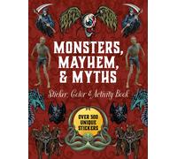 Editors of Char Monsters, Mayhem, and Myths Sticker, Color & (Copertina rigida)