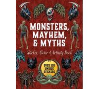 Editors of Char Monsters, Mayhem, and Myths Sticker, Color & (Copertina rigida)