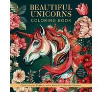 Editors of Chartwell Books Beautiful Unicorns Coloring Book (Tascabile)
