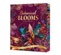 Editors of Chartwell Books Botanical Blooms Coloring Book (Tascabile)