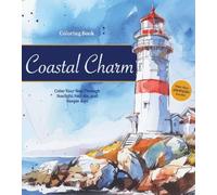 Editors of Chartwell Books Coastal Charm Coloring Book (Tascabile)
