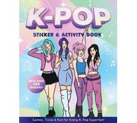 Editors of Chartwell Books K-Pop Sticker & Activity Book (Tascabile)