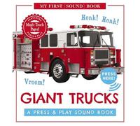 Editors of Cider Mill Pre Giant Trucks: My First Book of Soun (Copertina rigida)