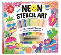 Editors of Klutz Neon Stencil Art (Copertina rigida) Klutz