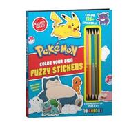 Pokémon Color Your Own Fuzzy Stickers