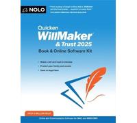 Editors Of Nolo Quicken Willmaker & Trust 2025 (Tascabile)